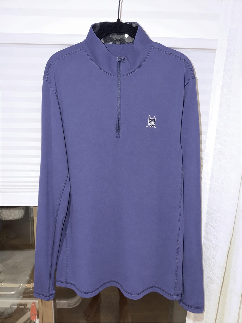 Greyson Men's Half-Zip Pullover in Lavender